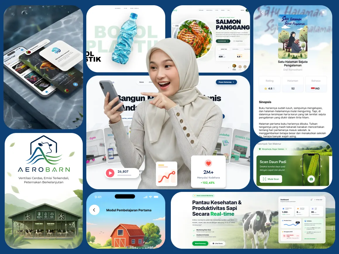 Tim Startup Kodehana sedang Bekerja